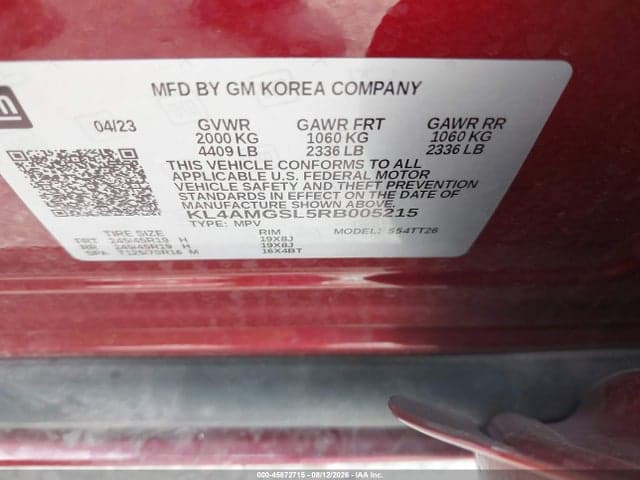 2024 BUICK ENCORE GX 9