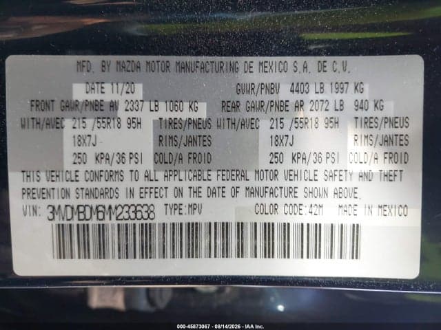 2021 MAZDA CX-30 PREMIUM 9