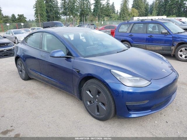 2021 TESLA MODEL 3 STANDARD RANGE PLUS REAR-WHEEL DRIVE 1
