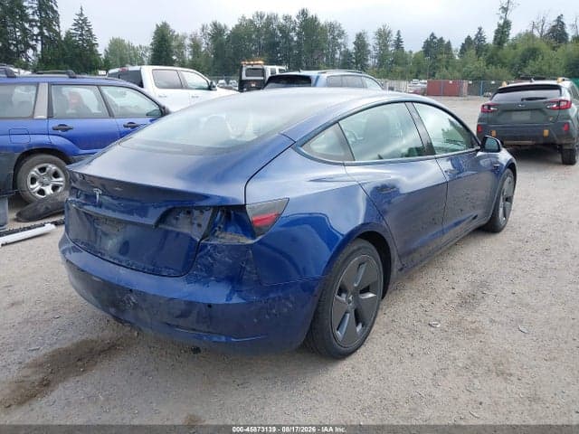 2021 TESLA MODEL 3 STANDARD RANGE PLUS REAR-WHEEL DRIVE 4