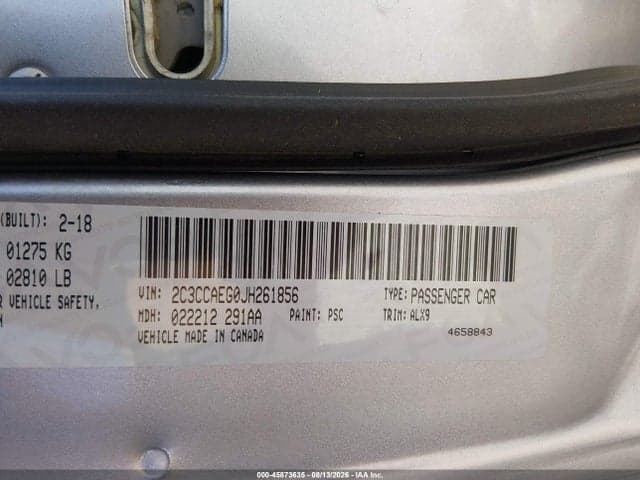 2018 CHRYSLER 300 LIMITED 9
