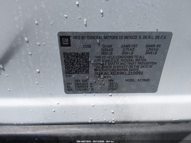 2019 GMC TERRAIN DENALI 9