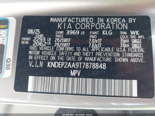2026 KIA SELTOS LX 9