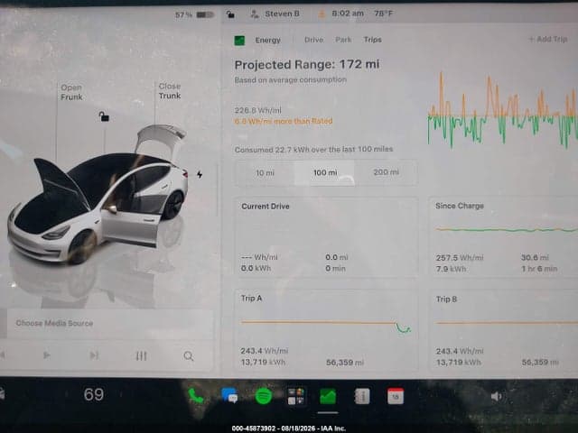 2022 TESLA MODEL 3 LONG RANGE DUAL MOTOR ALL-WHEEL DRIVE 7