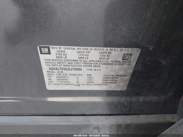 2018 GMC TERRAIN SLE 9
