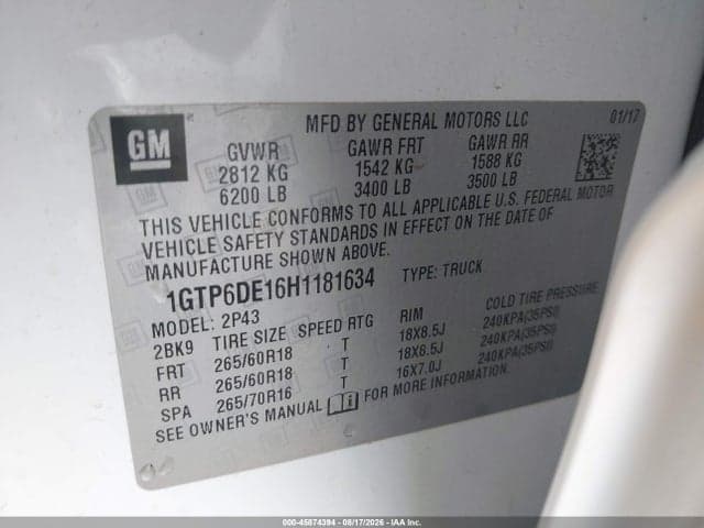 2017 GMC CANYON 4WD SLT 9