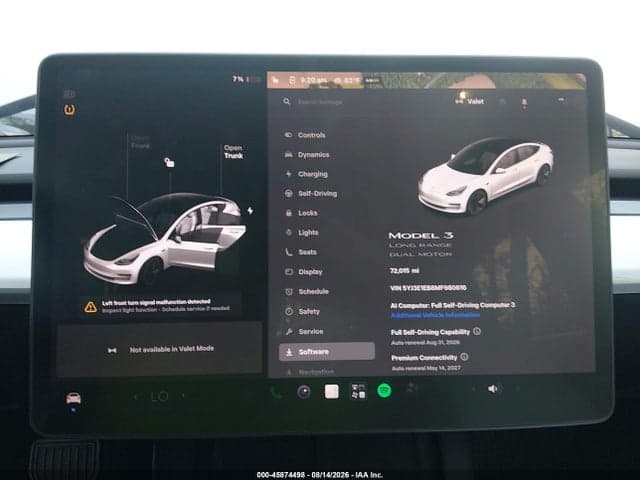 2021 TESLA MODEL 3 LONG RANGE DUAL MOTOR ALL-WHEEL DRIVE 7