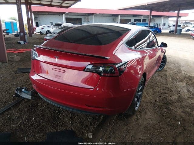2021 TESLA MODEL 3 STANDARD RANGE PLUS REAR-WHEEL DRIVE 4