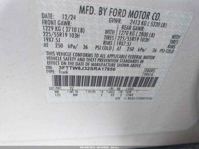 2025 FORD MAVERICK XLT 9