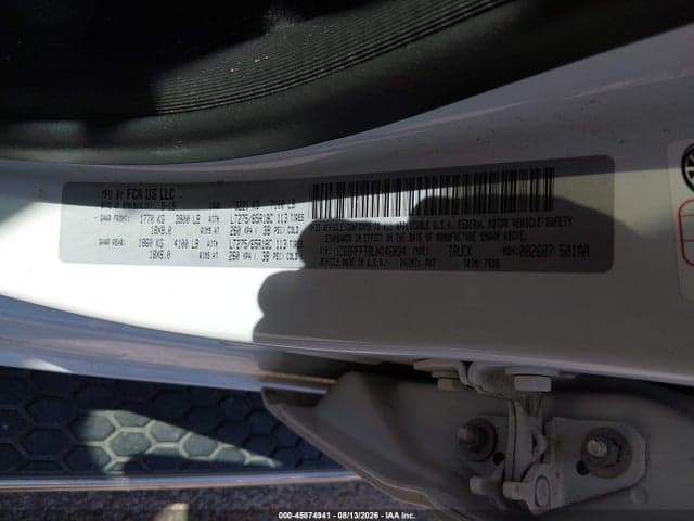 2020 RAM 1500 LONE STAR 4X4 5'7 BOX 9