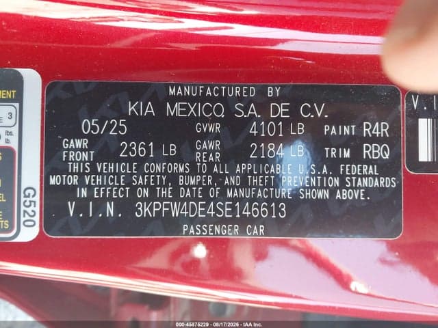 2025 KIA K4 GT-LINE 9