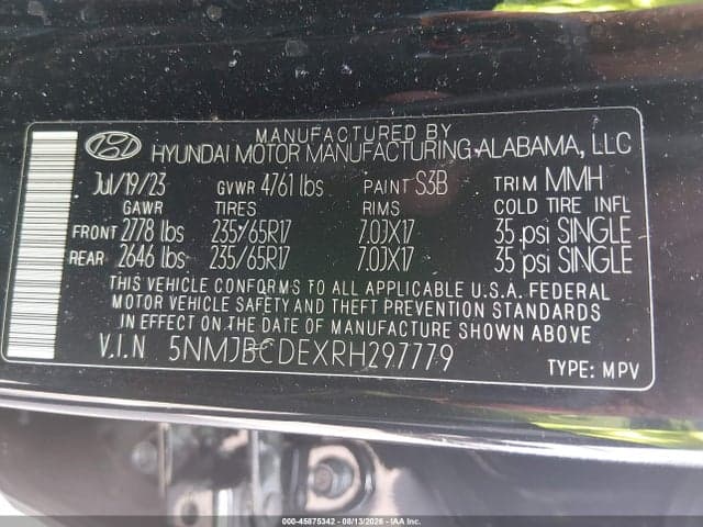 2024 HYUNDAI TUCSON SEL 9