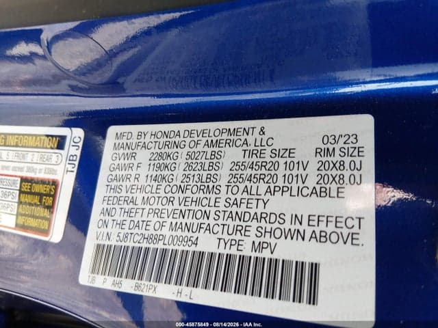 2023 ACURA RDX A-SPEC ADVANCE PACKAGE 9