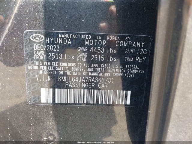 2024 HYUNDAI SONATA SEL 9