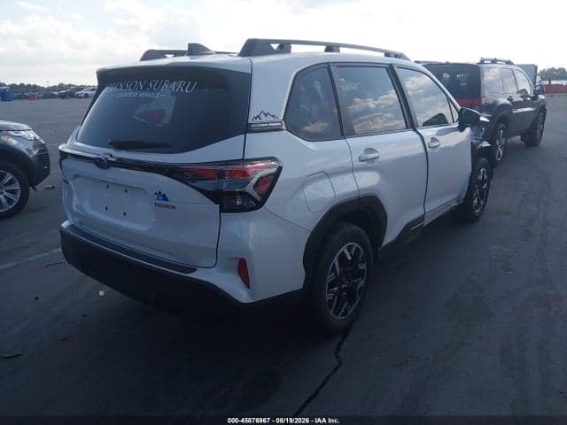 2025 SUBARU FORESTER 4