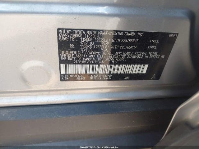2023 TOYOTA RAV4 XLE 9