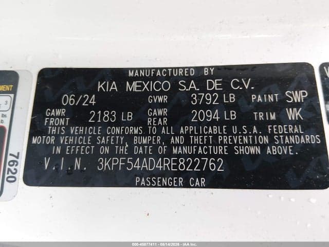 2024 KIA FORTE GT-LINE 9