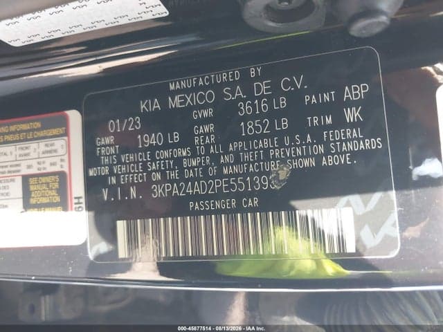 2023 KIA RIO LX 9