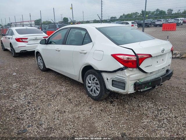 2018 TOYOTA COROLLA LE 3