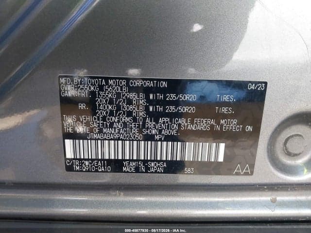 2023 SUBARU SOLTERRA TOURING 9