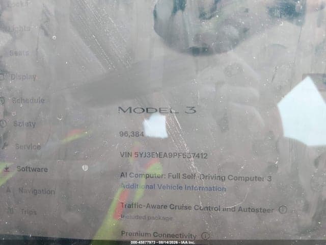 2023 TESLA MODEL 3 REAR-WHEEL DRIVE 14
