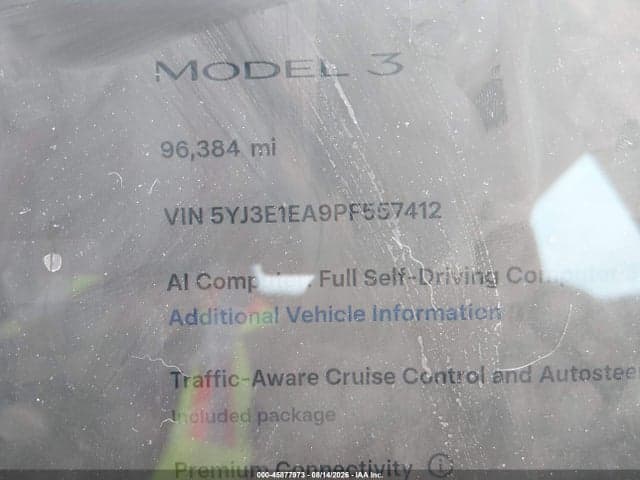 2023 TESLA MODEL 3 REAR-WHEEL DRIVE 9
