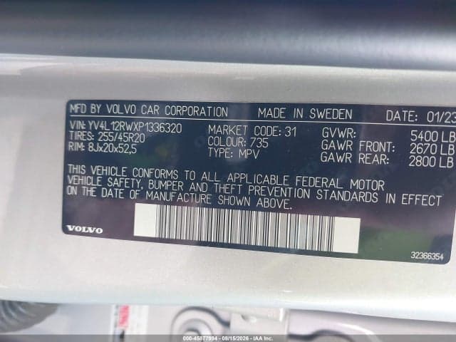 2023 VOLVO XC60 B5 PLUS DARK THEME 9