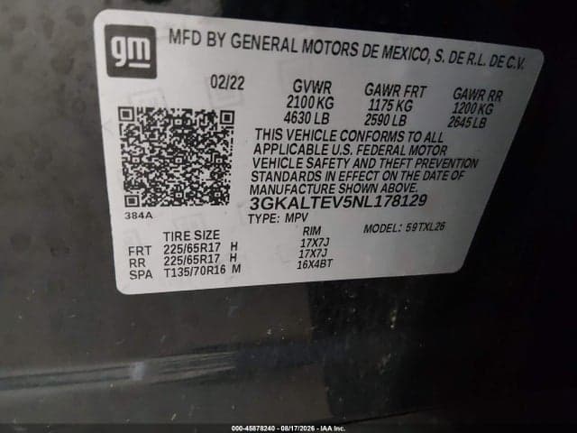 2022 GMC TERRAIN AWD SLE 8