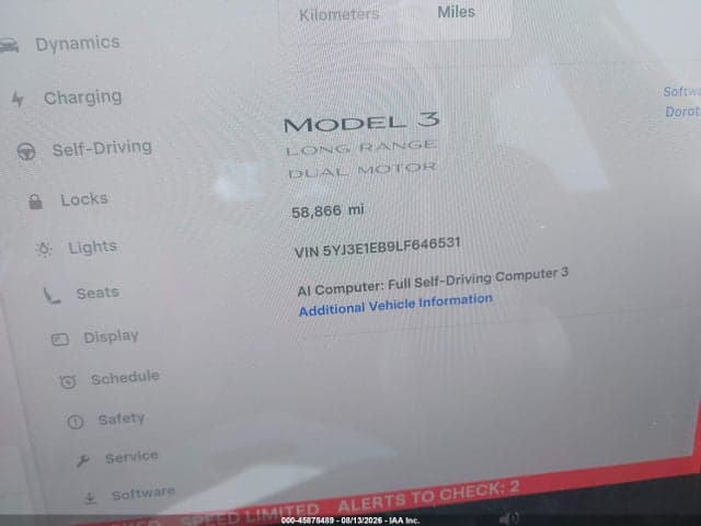 2020 TESLA MODEL 3 LONG RANGE DUAL MOTOR ALL-WHEEL DRIVE 15