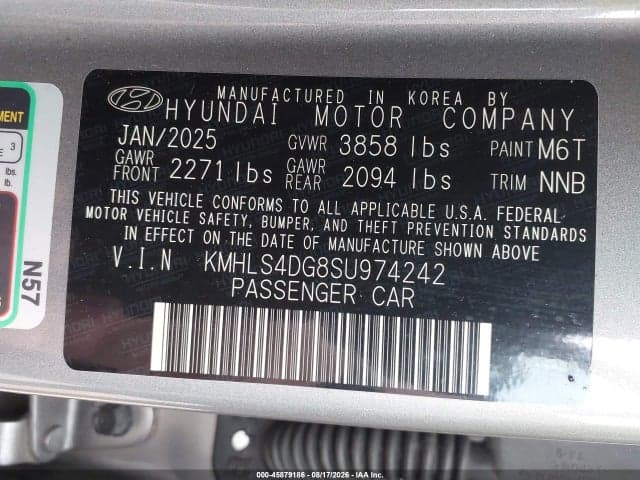 2025 HYUNDAI ELANTRA SEL 9