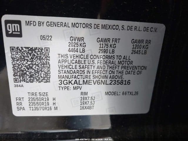 2022 GMC TERRAIN FWD SLE 9