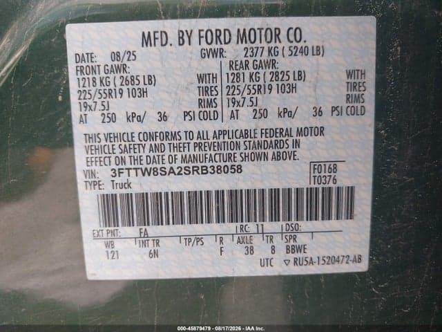 2025 FORD MAVERICK LARIAT 9