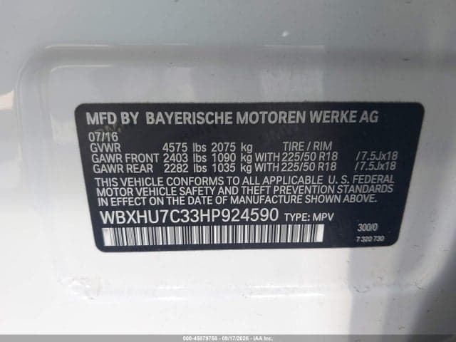 2017 BMW X1 SDRIVE28I 9
