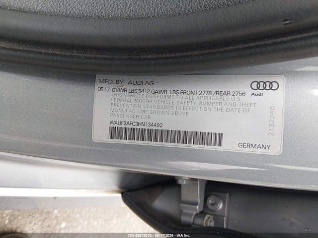 2017 AUDI A6 PREMIUM PLUS 9