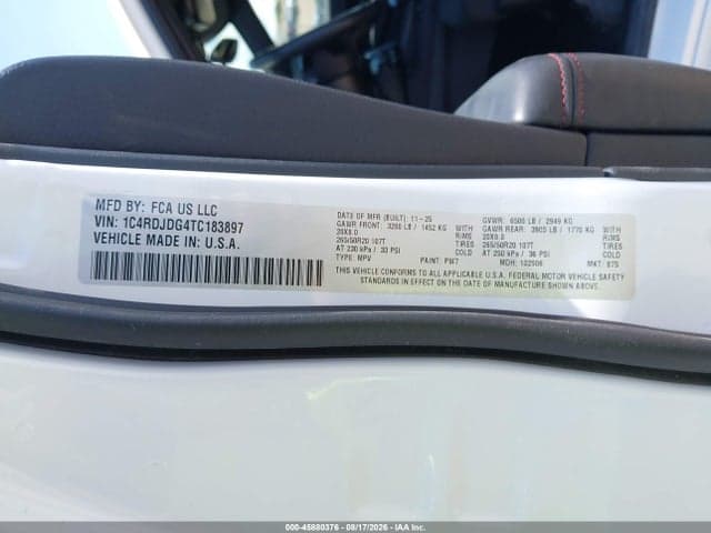 2026 DODGE DURANGO GT AWD 9