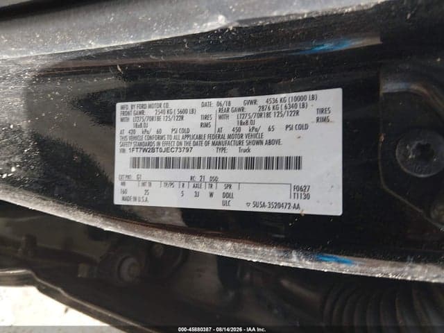 2018 FORD F-250 XLT 9
