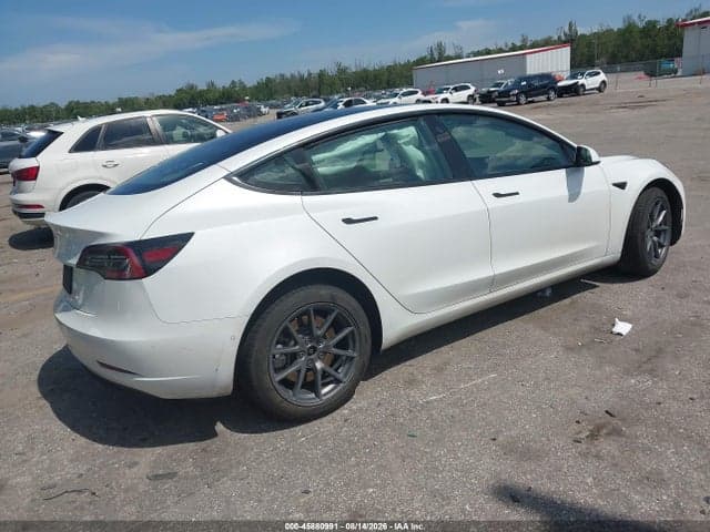 2021 TESLA MODEL 3 STANDARD RANGE PLUS REAR-WHEEL DRIVE 4