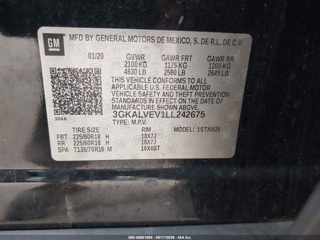 2020 GMC TERRAIN AWD SLT 9