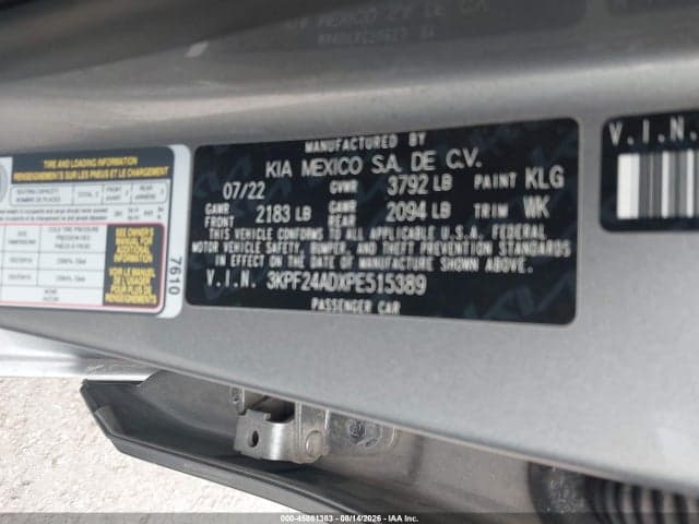 2023 KIA FORTE LXS 9