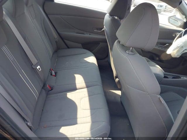2023 HYUNDAI ELANTRA HYBRID BLUE 8