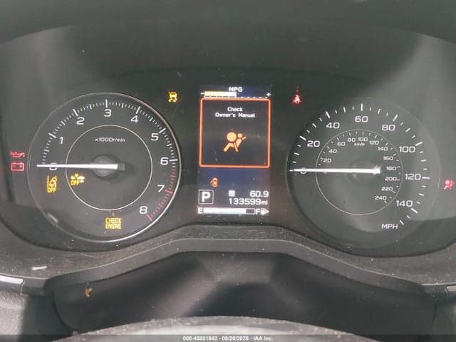 2019 SUBARU IMPREZA 2.0I PREMIUM 7