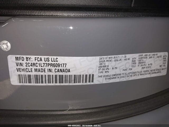 2023 CHRYSLER PACIFICA HYBRID TOURING L 9
