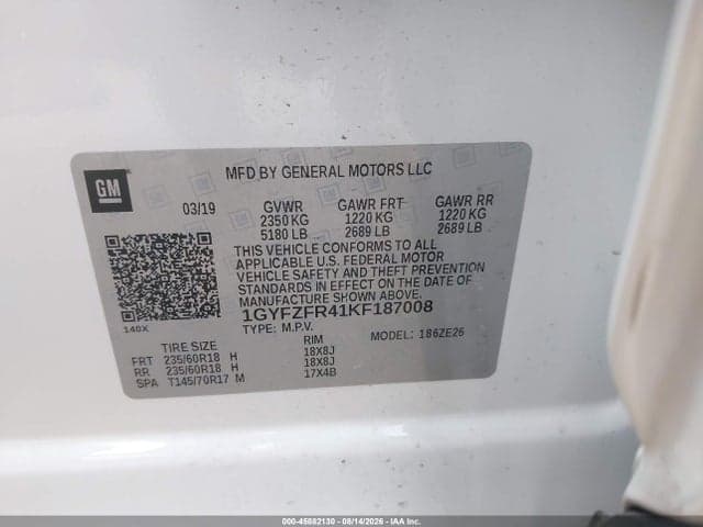 2019 CADILLAC XT4 SPORT 9