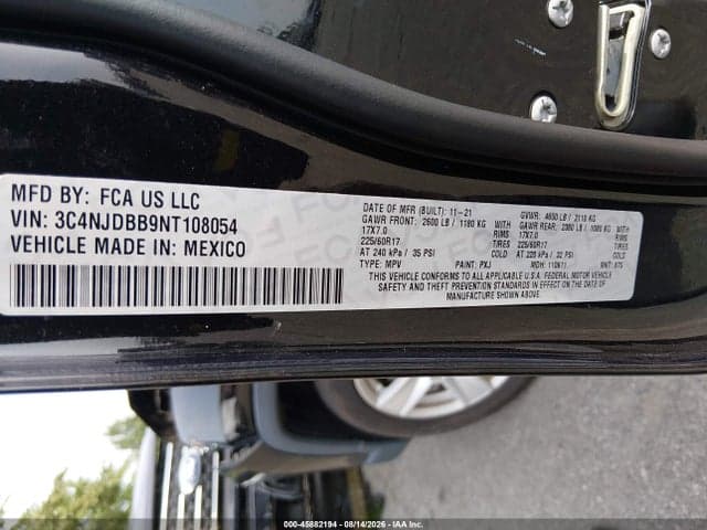 2022 JEEP COMPASS LATITUDE 4X4 9