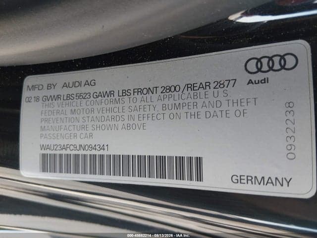 2018 AUDI A7 3.0T PREMIUM PLUS 9