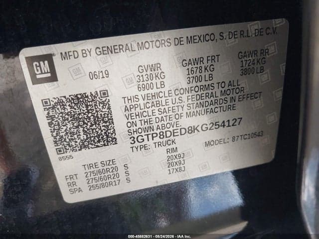 2019 GMC SIERRA 1500 SLT 9