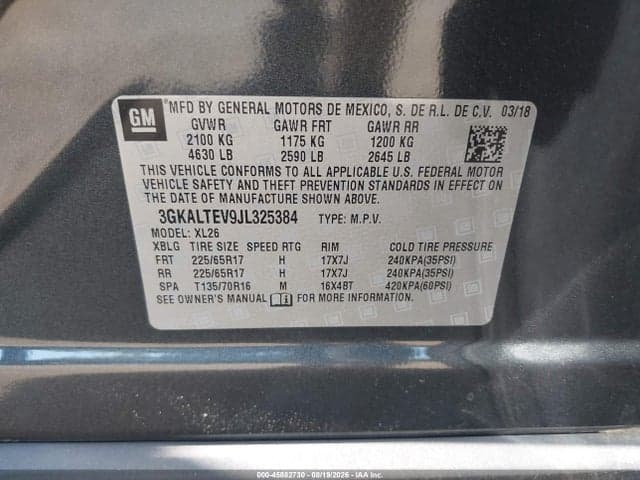 2018 GMC TERRAIN SLE 9