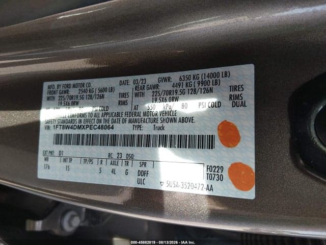 2023 FORD F-450 XL 8