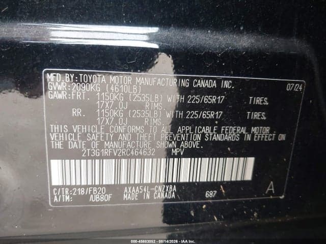 2024 TOYOTA RAV4 LE 9