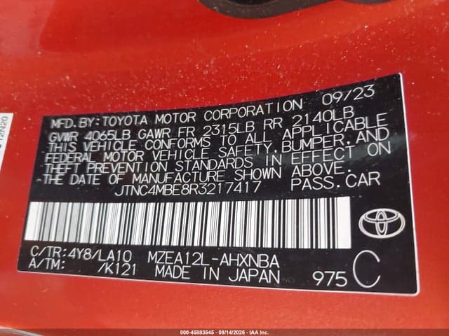 2024 TOYOTA COROLLA XSE 9